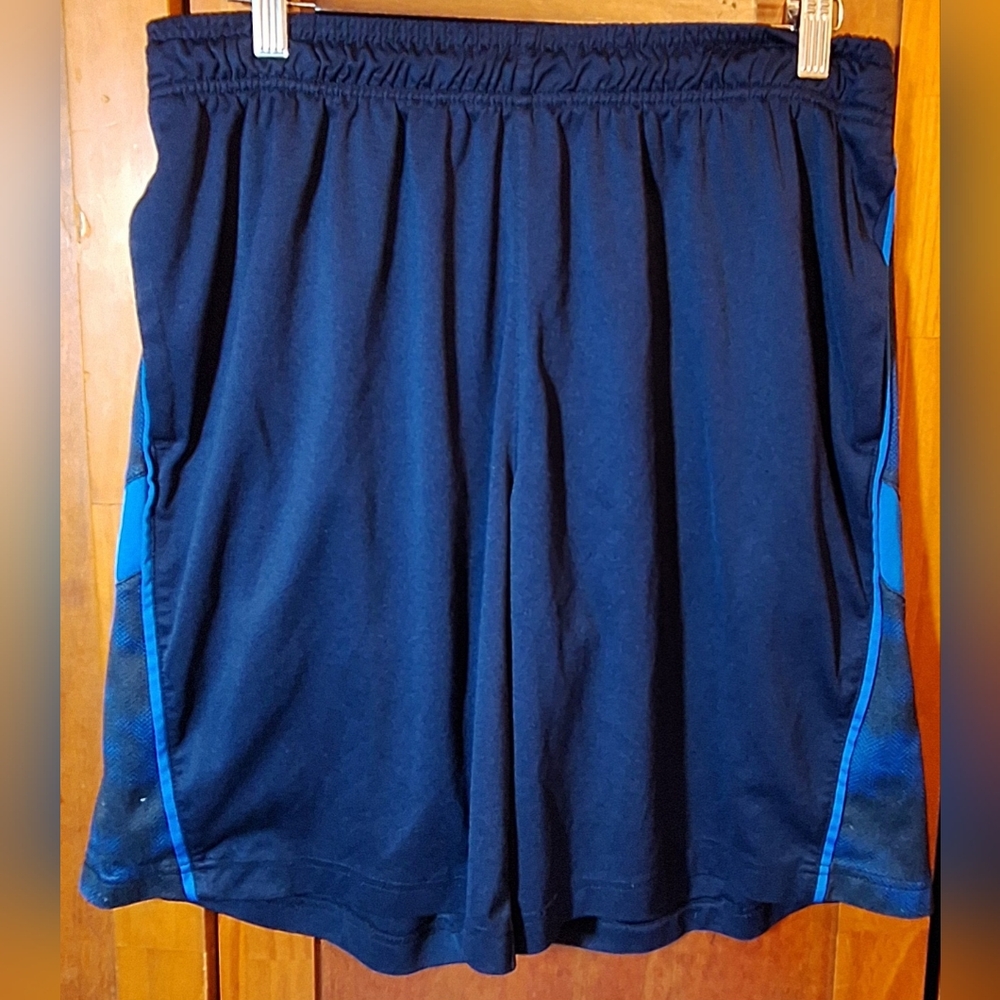 XERSION Blue Athletic Shorts